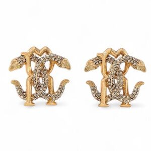 Fashion Jewelry Gold and Silver Earrings